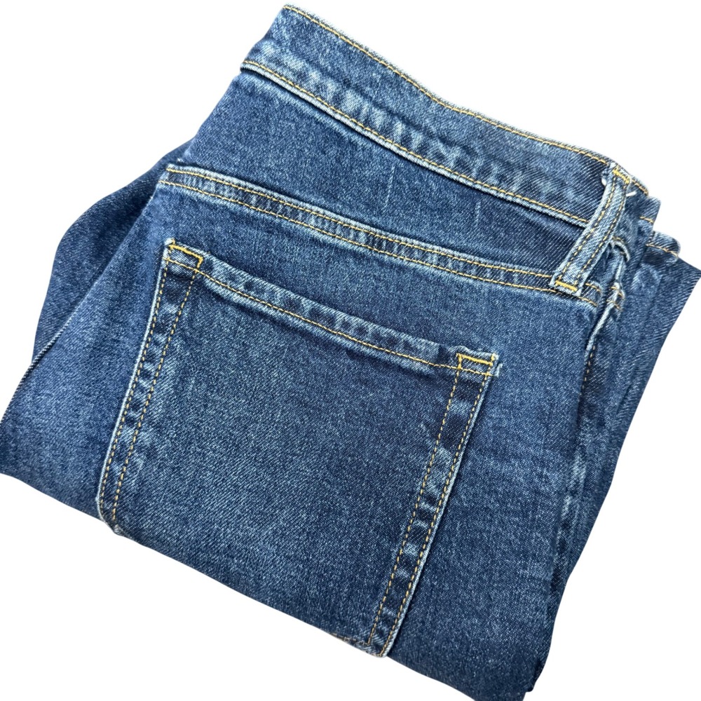 Banana Republic High Rise Straight Jeans Womens 30 Blue Button Fly 442955-00